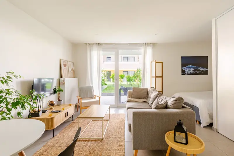 Studio cosy avec jardin privé à 500m du centre, photo 2